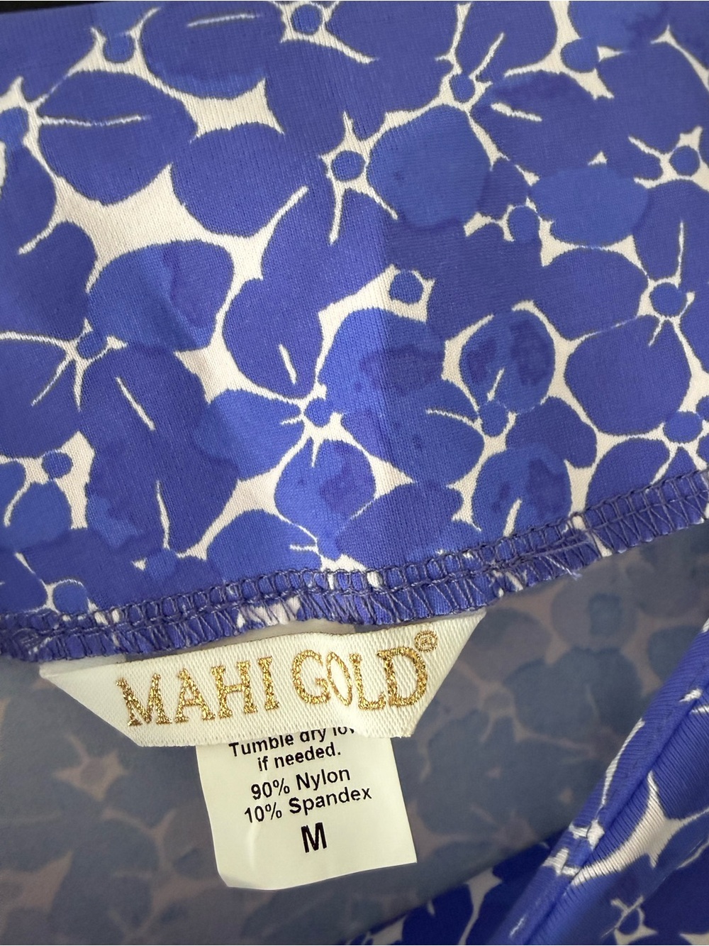 NWOT MAHI GOLD Purple Floral Bimini Mini Dress - Picture 5 of 6